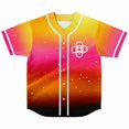 thumbnail image 2 of Alesso Merch Baseball Jersey Tops V-Neck Short Sleeve Button-up Shirts Women Men Streetwear Tee Fashion Clothes, 2 of 5