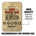 thumbnail image 2 of Friday the 13th Camp Crysal Lake Home Business Office Sign, 2 of 7