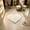 28#A, variant on Heart Shaped Rug, Plush Faux Fur Floor Mat Non Slip Soft Washable Accent Carpet Fluffy Decorative Rug, for Bedroom Bedside Nursery Dorm Vanity Living Room Home Decor