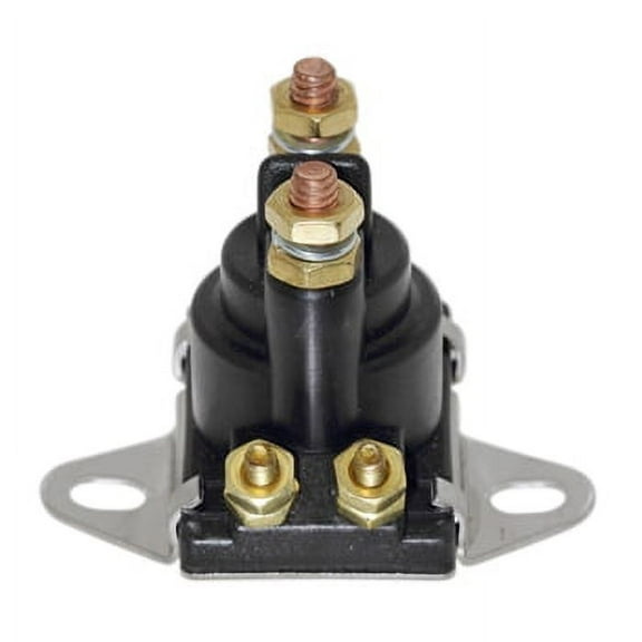 Solenoid, w/Stepped Bracket Mercury / Mercruiser Starter & Trim Pro #: 5817 X-Ref #: 89-96158T 18-5817, 72400, 846070, 9-15112, 94318, 96158, 96158B, 96158T