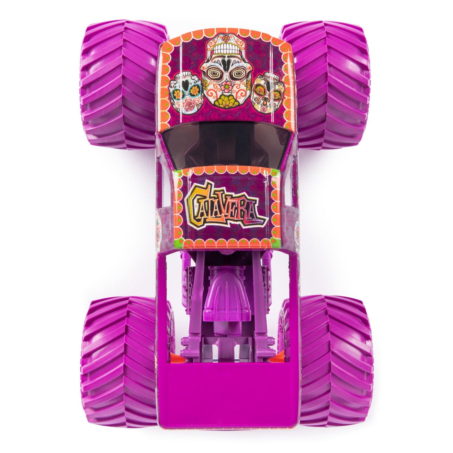 Monster Jam, Official Calavera Monster Truck, Collector Die-Cast Vehicle, 1:24 Scale, Kids Toys for Boys and Girls Ages 3 and up
