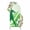 Green, White, Lime, variant on Green Football Arch Backdrop Cover 4FT, Soccer Sports Player Silhouette Rustic Spandex Fitted Stretchy Arch Stand Covers, Round Top Chiara Backdrop Cover for Wedding Party Birthday Baby Shower