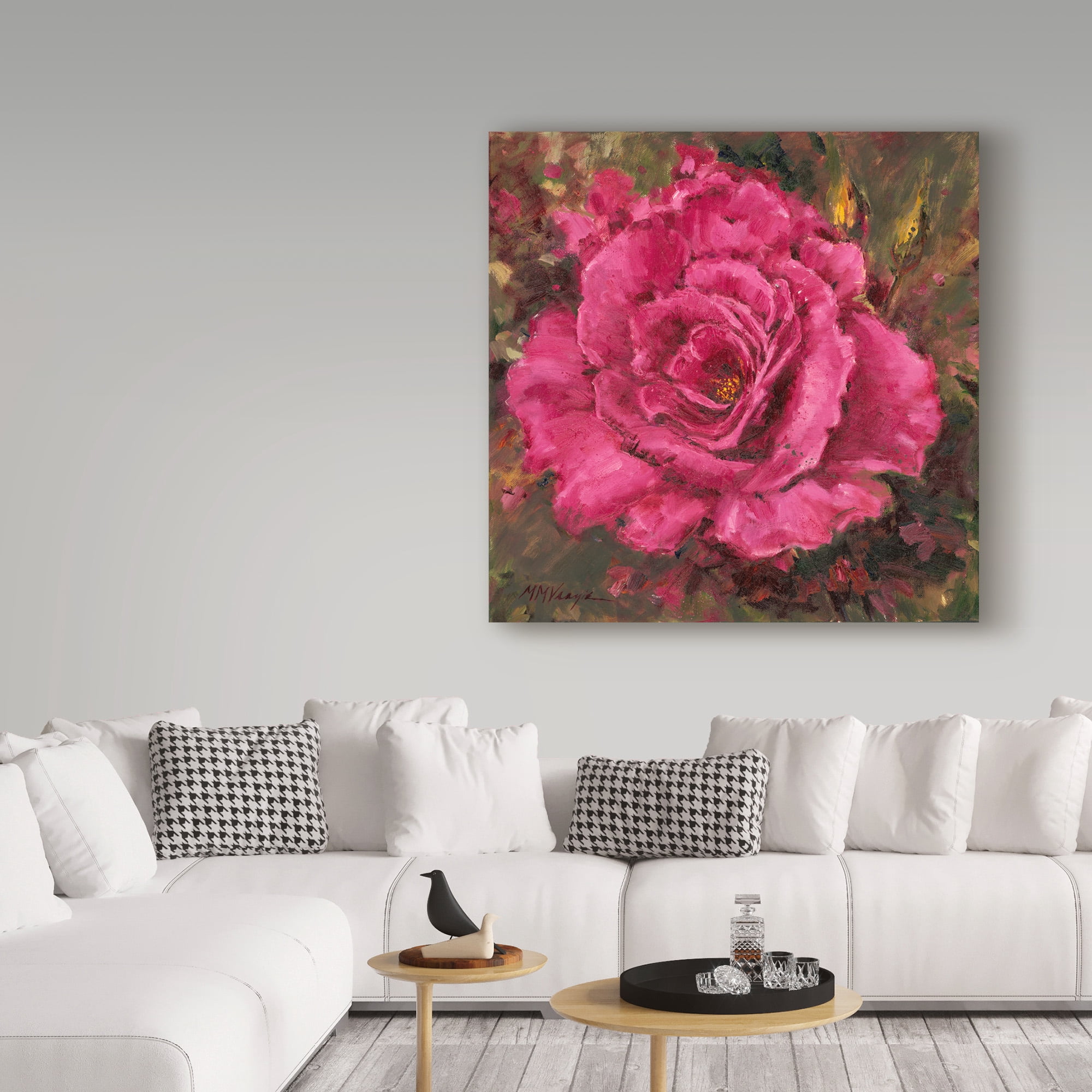 Trademark Fine Art 'A Rose Is A Rose' Canvas Art by Mary Miller Veazie
