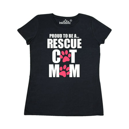 Proud To Be a Rescue Cat Mom Women's T-Shirt