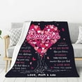 thumbnail image 2 of Birthday Gifts for 17 Year Old Girl, 17 Year Old Daughter Birthday Gift Ideas, 17th Birthday Gifts for Girls, Teen Girl Gift for 17 Years Old Daughter, 17 Yr Old Girl Gifts Throw Blanket 60" x 50", 2 of 6
