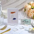 thumbnail image 3 of 25Pcs Acrylic Stands Place Card Holders 1.2 Inch Table Number Stands Clear Card Display Stand for T, 3 of 5