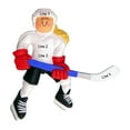 thumbnail image 4 of Personalized Hockey Ornament 2024 - Ice Skate Ornament, Hockey Skate Ornaments, Athlete Ornament, Hockey Gifts, Hockey Christmas Ornament, Sports Ornaments - Blonde Girl - Free Customization, 4 of 10