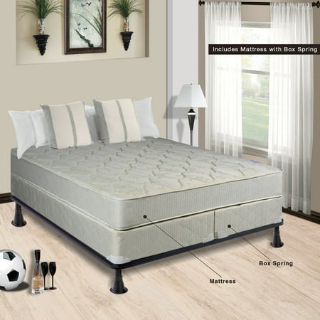 Continental Sleep, 9" Fully Assembled Mattress and 8 ...