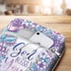 thumbnail image 5 of Funda para biblia MYSMOR, diseño floral, con asa y bolsillos, 5 of 6
