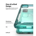 thumbnail image 4 of Ringke Fusion-X Case Compatible with OnePlus 8T, Transparent Hard Back Shockproof Advanced Bumper Cover - Turquoise Green, 4 of 9