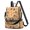Thanksgiving Pie Pilgrim Hat Pattern, variant on Thanksgiving Pumpkin Leaf Stripe Pattern Fashion Backpack, Convertible Shoulder Bag with Side Bottle Pockets & Convertible Strap, Water Repellent Polyester Gifts for Women Casual Use