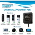 thumbnail image 2 of HQRP 24V AC Adapter Transformer Works with Ecobee Nest Honeywell Emerson Ecobee4 Smart WiFi Thermostat C-Wire, 2 of 8