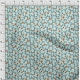 thumbnail image 4 of oneOone Polyester Spandex Turquoise Blue Fabric Jacobean Floral Sewing Craft Projects Fabric Prints By Yard 56 Inch Wide, 4 of 4