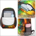 thumbnail image 4 of Colorful Starry Sky and Universe 17" School Backpacks for Teens,Waterproof Oxford Fabric,S-Shape Padded Straps for School,Travel,Hiking,Camping, 4 of 6