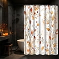 thumbnail image 4 of Halloween Shower Curtain Vintage Fall 70.9x59.1in Polyester Waterproof & Quick Dry for Bathroom Bathtub Home Apartment by MPOISVA, 4 of 6