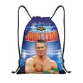 thumbnail image 1 of Joh-n Wres-tler Cen-a Drawstring Bag Gym Sackpack Beach Sport Yoga Backpack, 1 of 8