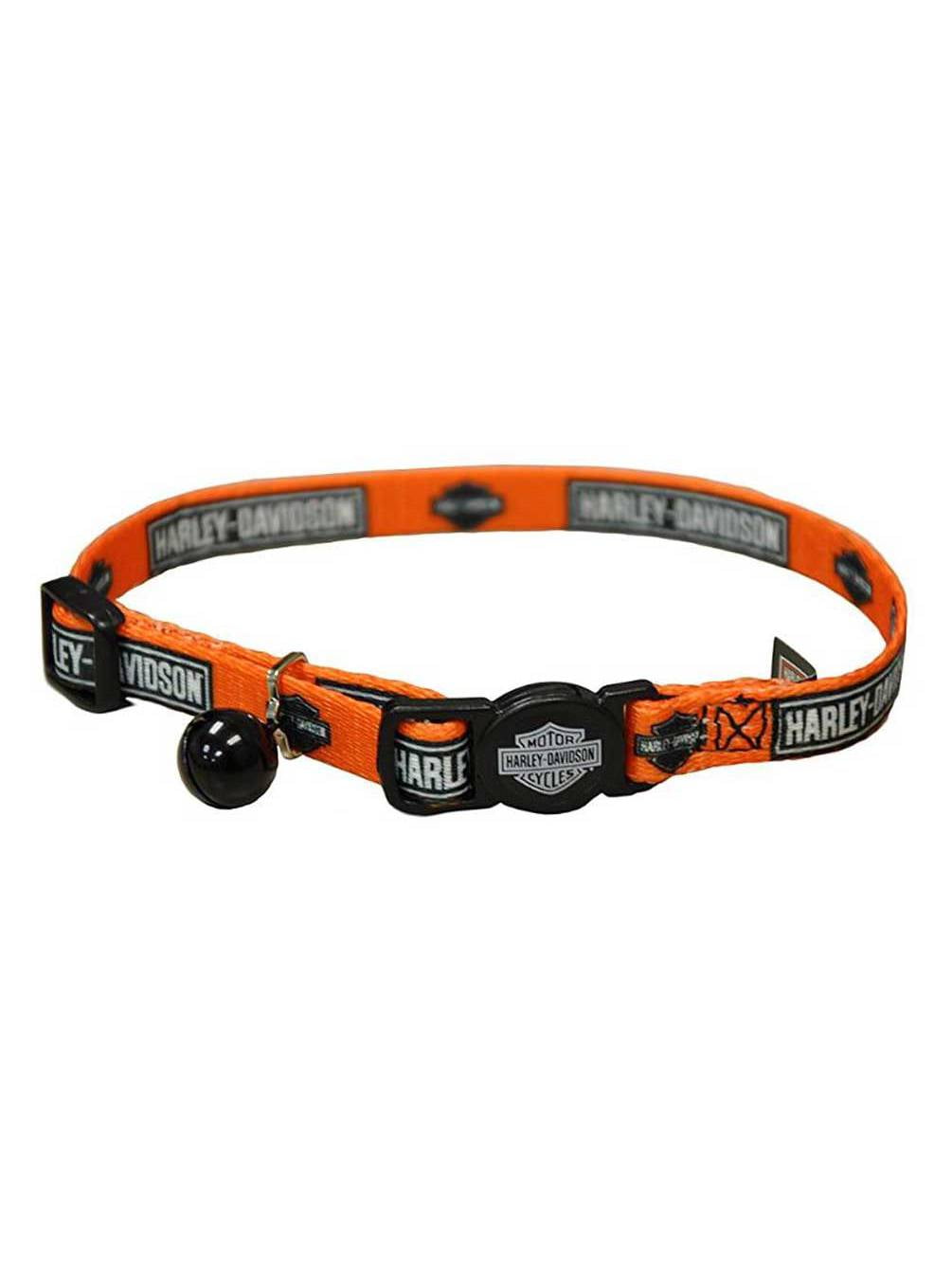 Harley Davidson Adjustable Safe Cat Collar 3/8