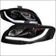 thumbnail image 1 of Spec-D Tuning 2LHP-A406JM-8V2-TM Projecteur Style R8 avec Signal LED pour 06 à 08 Audi A4, Noir - 10 x 21 x 27 Po, 1 of 5