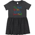 thumbnail image 3 of Inktastic My Aunt in Utah Loves Me Girls Toddler Dress, 3 of 5