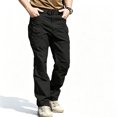 thumbnail image 2 of Men Ripstop Multi Utility Cargo Pants Stretch Tapered Breathable Multi Pocket Daily Pants S-XXL, 2 of 10