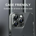 thumbnail image 2 of Allytechgroup for iPhone 16 Pro Camera Lens Protector, HD Clear Tempered Glass Camera Lens Screen Protector Metal Scratch Resistant Case Friendly Camera Lens Protector for Apple iPhone 16 Pro, 2 of 6