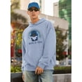thumbnail image 2 of Meow-O-Ween Hoodie Men -Image by Shutterstock, Male XX-Large, 2 of 4