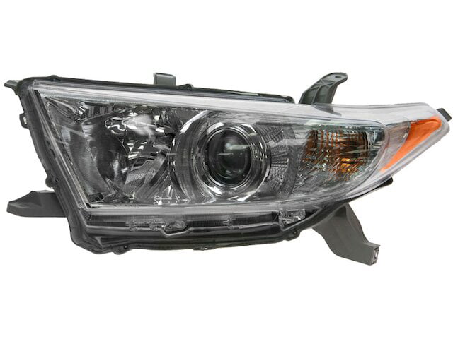 Left Driver Side LH 2011-2013 Toyota Highlander US Built Headlight Headlamp 