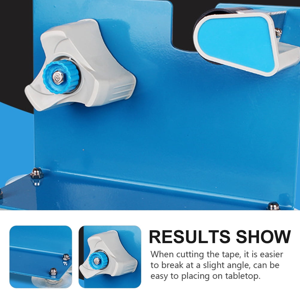 HONITANO Packing Tape Dispenser Blue Iron 1Set 9x5.5in