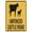 Warning Sign 5, variant on Unfenced Road Watch for Wandering Animals Warning Metal Sign - 8"x12" Vintage Wall Decor, Wildlife Safety Decor for Home Farm Bar Coffee Shop Club Rural Road