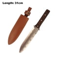 thumbnail image 2 of Cuchillo para desmalezar y cavar, mango de madera, 2 of 5