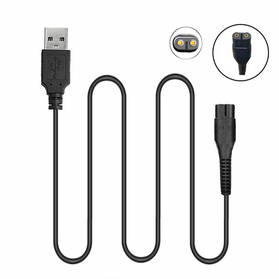 Universal Power Cable For Karcher WV Series Window Vacuums 5.5V 0.6A 1 Meter Replacement Cord