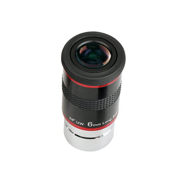 Smilepp Telescope Eyepiece FMC 6mm 68 Degrees Wide Angle Eyepieces with