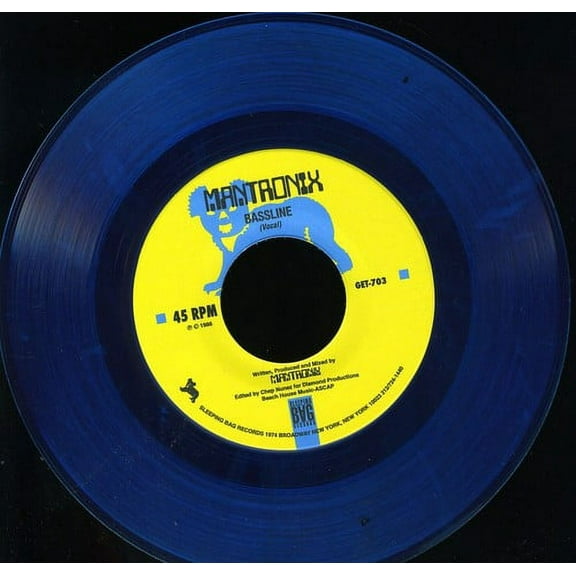 Mantronix - Basslines 1 and 2 - Vinyl (7-Inch)