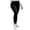 Black, variant on Audhol Velvet Leggings for Women Women Velvet Leggings Soft Warm Winter Solid High Waisted Soft Velvet Stretchy Legging Holiday Clothes Women's Leggings Black L