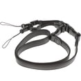 thumbnail image 1 of Raindrops Camera Belt Black PU 1Pack Adjustable Length For Photographers, 1 of 6
