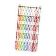 thumbnail image 2 of Organizador de pared para juguetes de peluche, hamaca de red, almacenamiento para baño Multicolor, 2 of 9