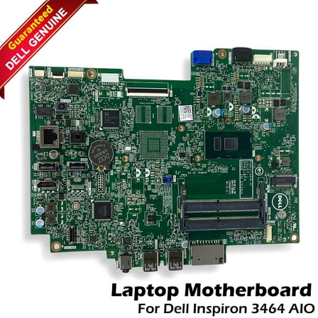 Dell Inspiron 3464 AIO DDR4 Motherboard with Intel i3-7100U 2.40GHz CPU H6C3V - New