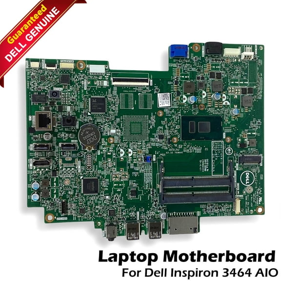 Dell Inspiron 3464 AIO DDR4 Motherboard with Intel i3-7100U 2.40GHz CPU H6C3V - New