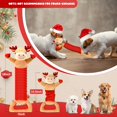 thumbnail image 2 of Juguete navideño para perros BitPeug Squeaky Tug of War para perros grandes, 2 of 7