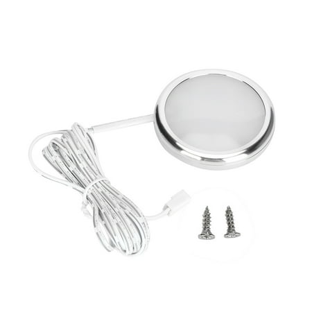 

2024 DC12V LED Under Cabinet Light Ultra thin Counter Wardrobe Lamp for Home Hotel Caravan(Warm)