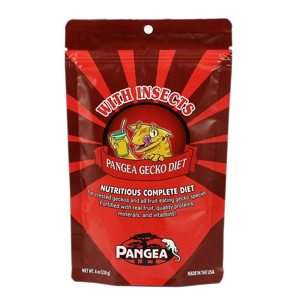 Pangea Fruit Mix Crested Gecko Diet; With Insects, 16 oz