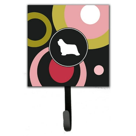 Caroline's Treasures Bearded Collie Leash Holder and Wall Hook
