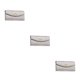 thumbnail image 1 of Cartera de cuero Sonducket para mujer tarjetero Rectangular con botón a presión y bolsillo con cremallera, 1 of 6