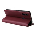 thumbnail image 5 of Wallet Case for Samsung Galaxy A20s, Kickstand and 2 Card Slots, Shockproof and Scratch Resistant, Red, 5 of 15