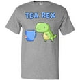 thumbnail image 3 of Inktastic Tea Rex Cute Green Dinosaur Pun T-Shirt, 3 of 5