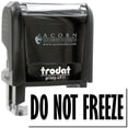 thumbnail image 1 of Self-Inking Do Not Freeze Stamp, Trodat Printy 4911, Press and Print Stamping, Impression Size 5/8" x 1-1/2", Up to 10,000 Impressions - Black Ink, 1 of 10