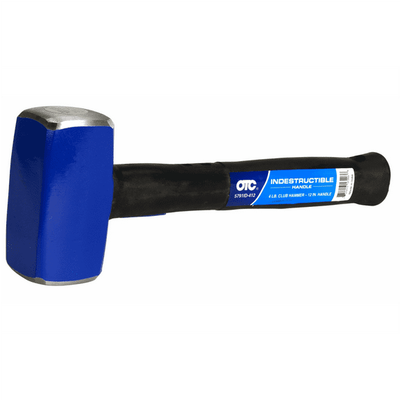 OTC Tools 5791ID-412 4 lb., 12" Long Club Hammer, Indestructible Handle