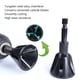 thumbnail image 3 of Removedor De Rebabas De Broca, Herramienta De Eliminación De Rebabas De Tornillo, Alta Resistencia, Resistente Al Desgaste, 2 Piezas De Acero De Tungsteno Para Acero Inoxidable,, 3 of 7