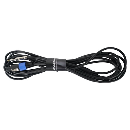Sound Town Speakon to 1/4 Speaker Cable 25 Feet 12 Gauge 2 Conductor Male to Male (STC-12NJ25) - image 4