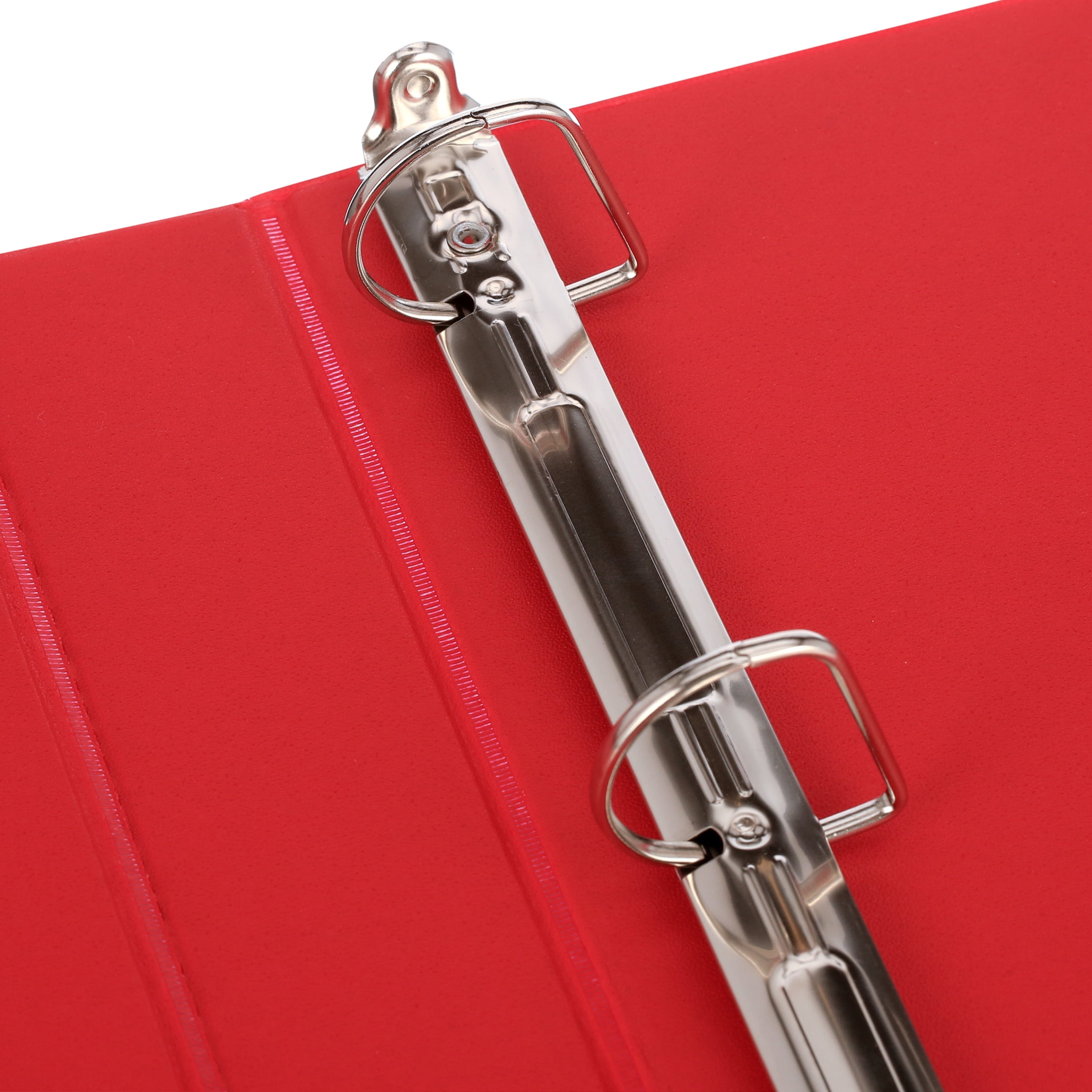 Pen + Gear 1.5-inch, Durable Binder, Red, 6 Pack